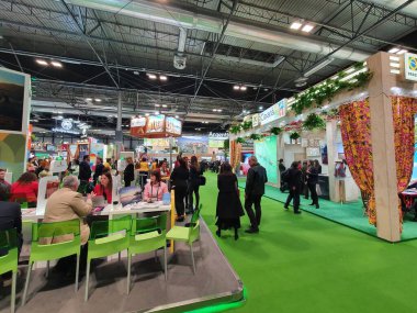 Madrid, İspanya, 22 Ocak 2020: Brezilya Fitur 2020