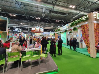 Madrid, İspanya, 22 Ocak 2020: Brezilya Fitur 2020