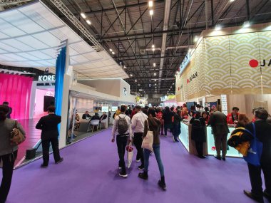 Madrid, İspanya, 22 Ocak 2020: Kore Fitur 2020 Fuarı