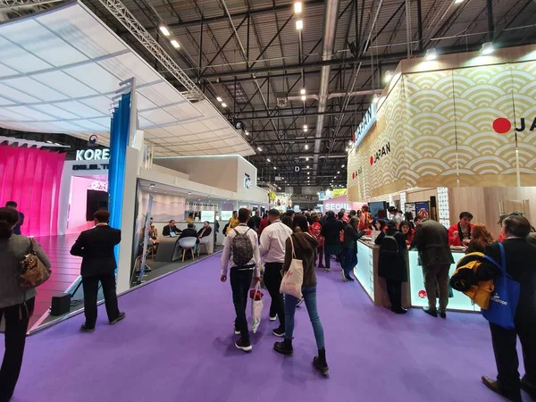 Madrid, İspanya, 22 Ocak 2020: Kore Fitur 2020 Fuarı