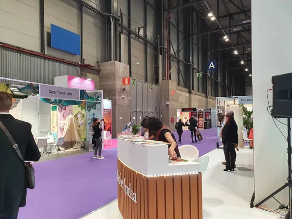 Madrid Spain January 2020 Visitors Fitur 2020 Fair — Stock Photo, Image