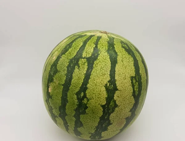 Wassermelone Auf Weißem Hintergrund — Stockfoto