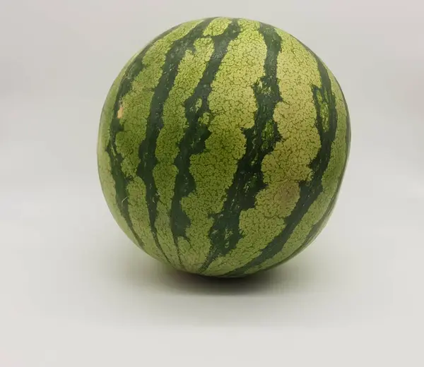 Wassermelone Auf Weißem Hintergrund — Stockfoto