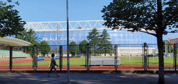 Donostia San Sebastian País Vasco España Mayo 2020 Estadio Municipal — Foto de Stock