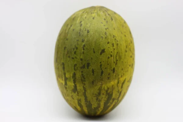 Melone Isoliert Auf Weißem Hintergrund — Stockfoto