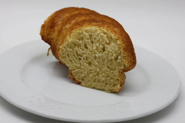 Zelfgemaakte Boter Yoghurt Cake — Stockfoto