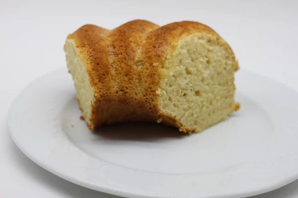 Hausgemachte Butter Und Joghurtkuchen — Stockfoto