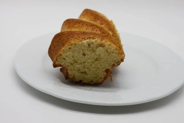 Zelfgemaakte Boter Yoghurt Cake — Stockfoto