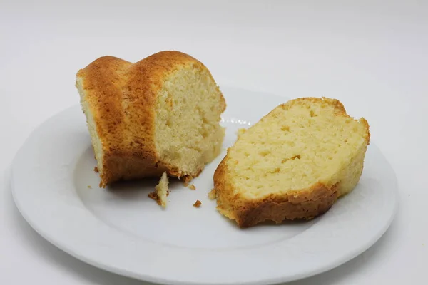 Domowe Masło Ciasto Jogurtowe — Zdjęcie stockowe