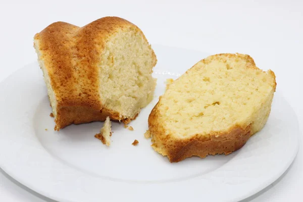 Domowe Masło Ciasto Jogurtowe — Zdjęcie stockowe