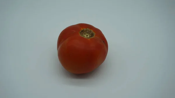 Czerwone Pomidory Białym Tle — Zdjęcie stockowe