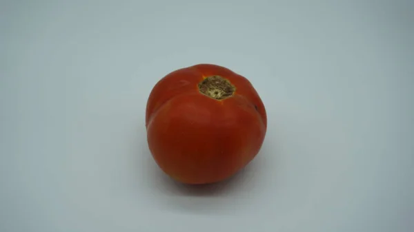 Czerwone Pomidory Białym Tle — Zdjęcie stockowe