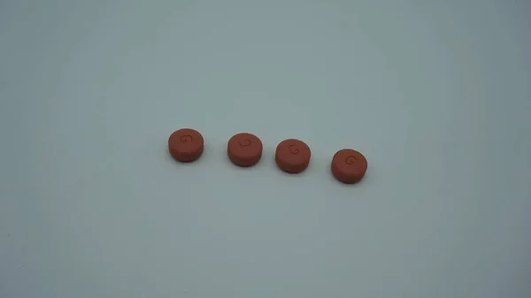 Pílulas Para Prevenção Malária — Fotografia de Stock