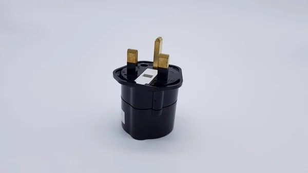 Чорний Електричний Зарядний Пристрій — стокове фото