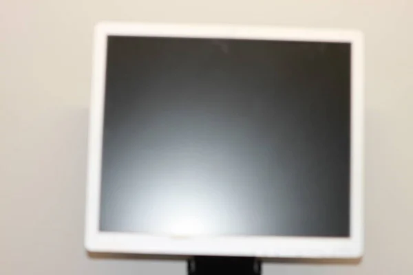 Bir Ofisteki Masaüstü Bilgisayar Ekranı — Stok fotoğraf