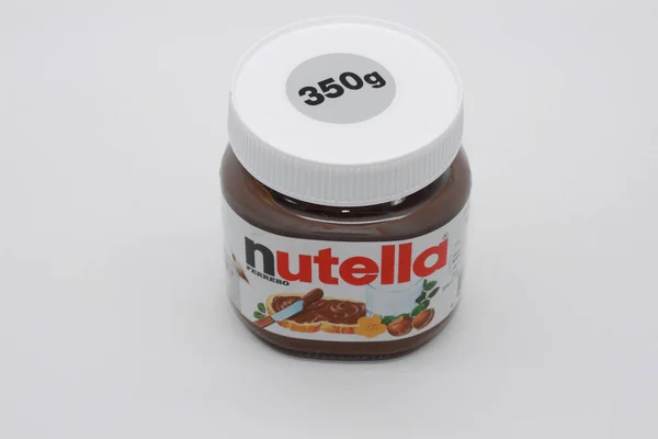 Donostia San Sebastian Pays Basque Espagne Mai 2020 Bouteille Nutella — Photo