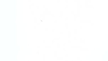 One fighter jets in the blue sky. A general plan. Aerobatic figures. Airshow. 20 seconds