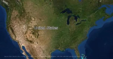 Ormanın, dağların ve denizin gerçek renkleri. New York haritası. Dünya haritası. Usa haritası. Dünya haritasından New York haritasına zum yap. Usa haritasından New York haritasına yakınlaş. 4k Fhd 60 Fps animasyonu.