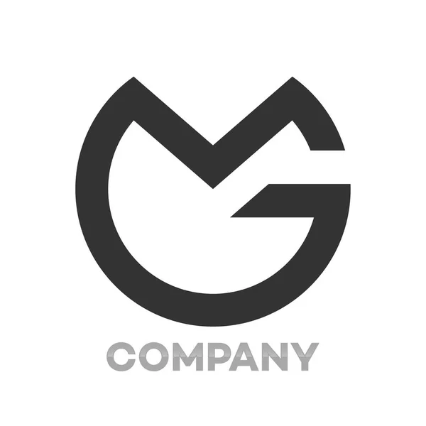 Monogram MG Logo Design By Vectorseller