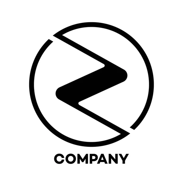 Z company linked letter logo — Stock Vector