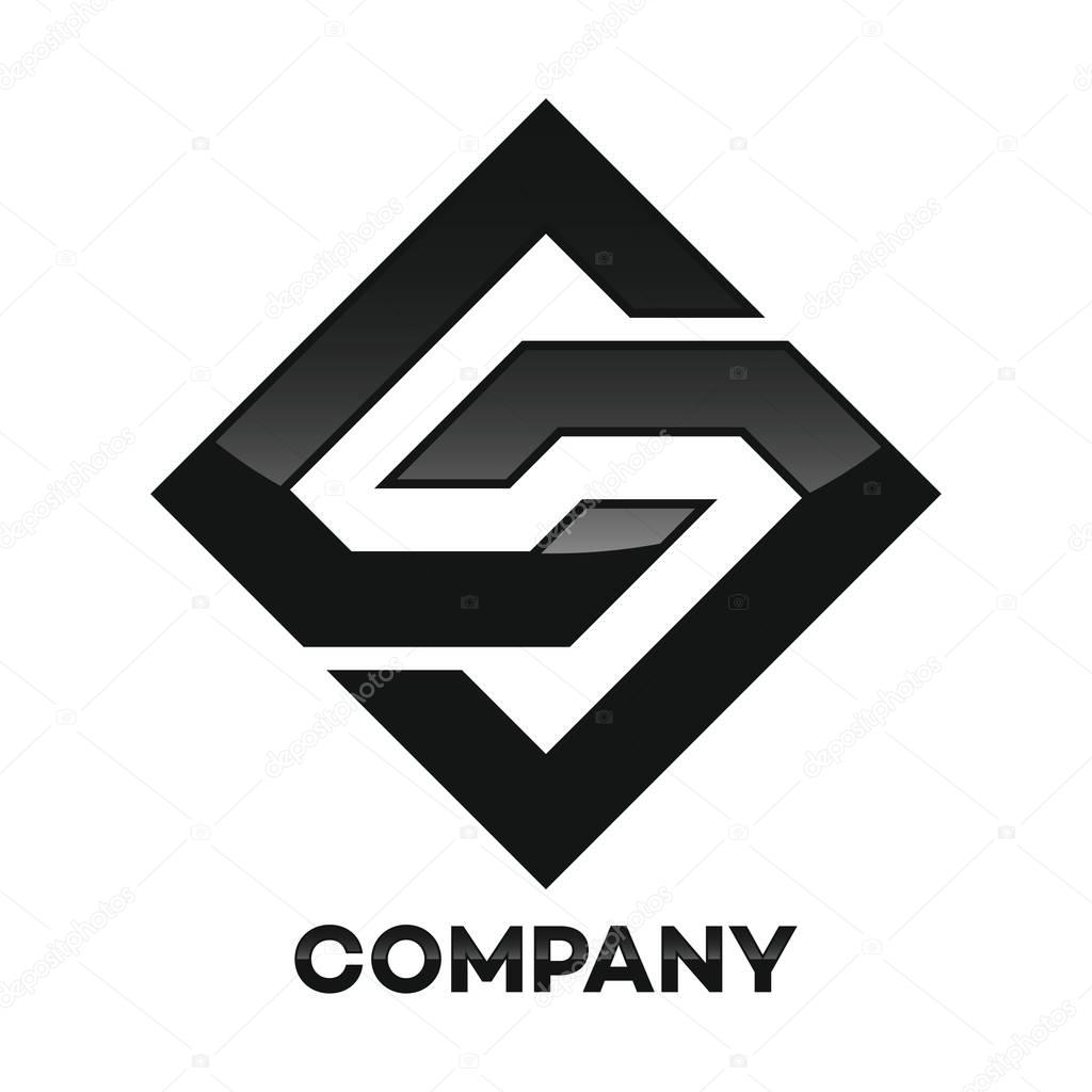 Diamond and CS company linked letter logo