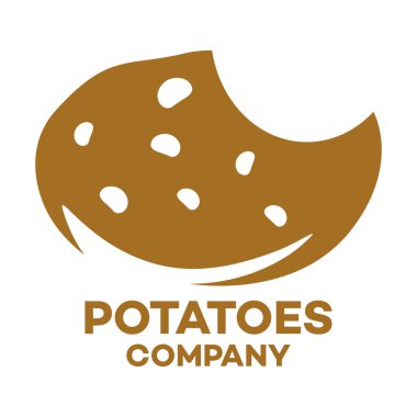 patates yumru logosunu görmeniz gerekir. Vektör çizim