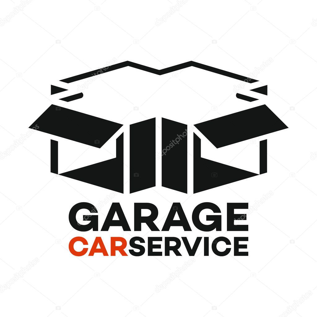 Garage and car service logo