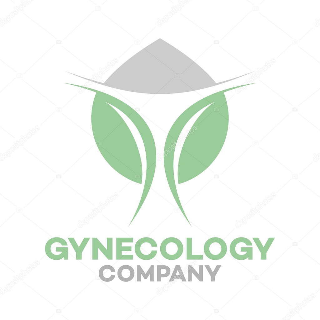 Gynecology logo. Vector illustration.