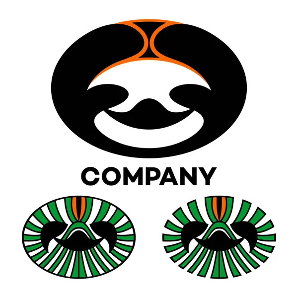 Αφηρημένη βραδύποδες λογότυπο. Εικονογράφηση διάνυσμα — Διανυσματικό Αρχείο