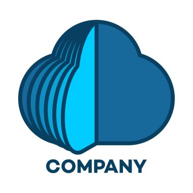 Bulut ve kitap logo