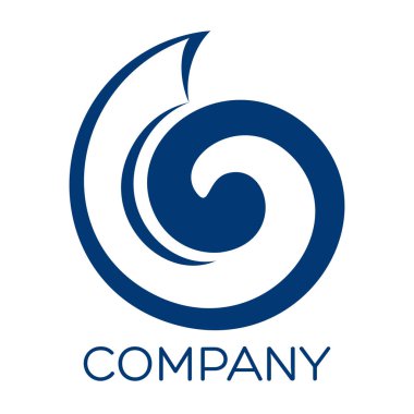 Kabuk logosunu görmeniz gerekir. Vektör çizim.