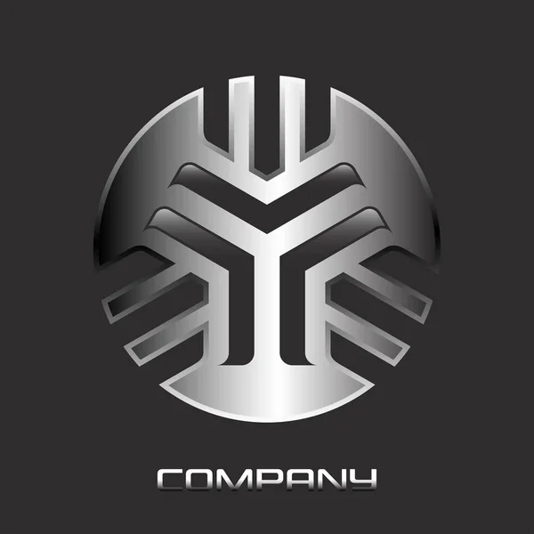 Modern technology of carbon logo