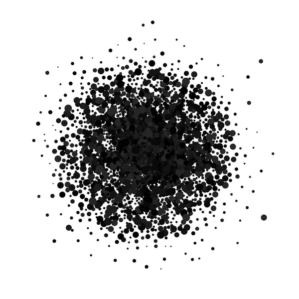 抽象的点的污点 — 图库矢量图片