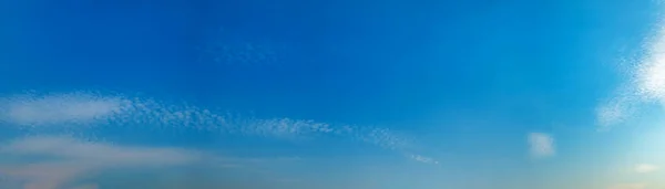 Panorama Sky Beautiful Cloud Sunny Day Panoramic High Resolution Image — Stock Photo, Image