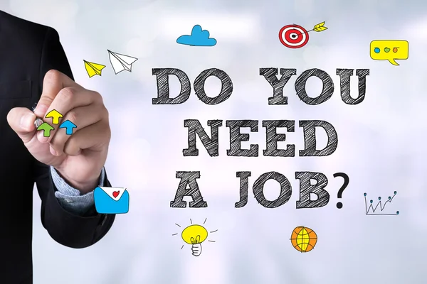 Van szüksége egy munkát? — Stock Fotó