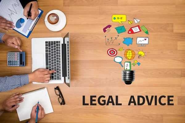 Юридическая консультация (Legal Advice Compliance Consumer Expertise Help) — стоковое фото