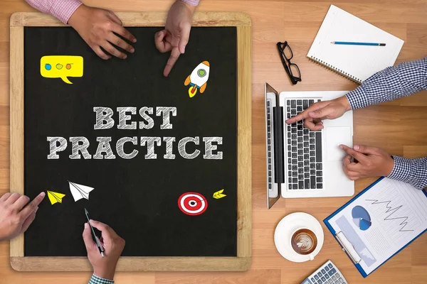 BEST PRACTICE CONCEPT — Stock Photo, Image