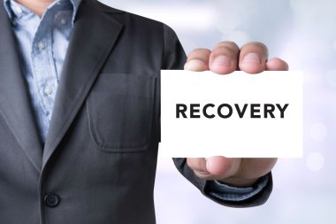 Kartta İşadamı mesaj kelime Kurtarma 