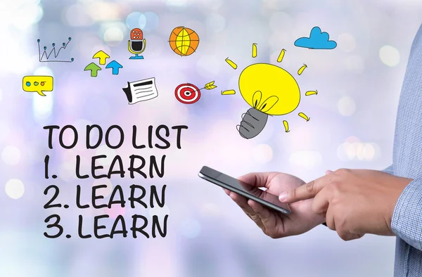 To Do List - LEARN — Stock Photo, Image