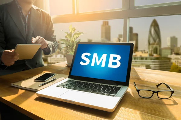 SMB - malé a střední podnikání — Stock fotografie