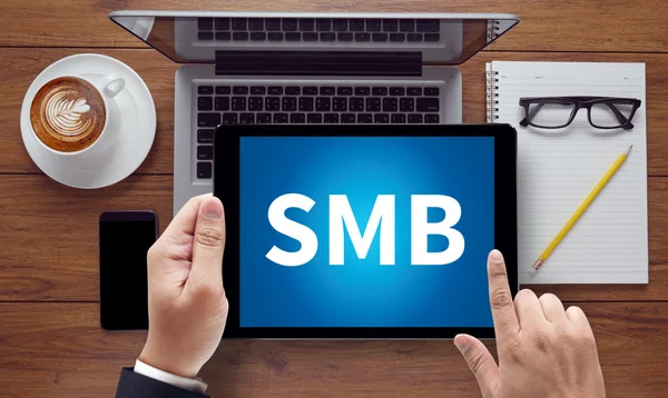 SMB - malé a střední podnikání — Stock fotografie