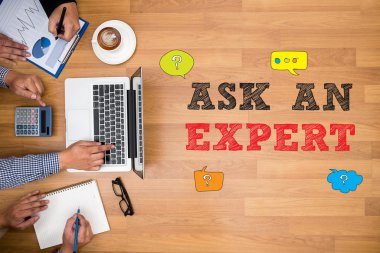 Sormak bir uzman kavramı iş takım