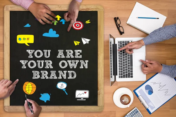 YOU ARE YOUR OWN BRAND — Stock Photo, Image