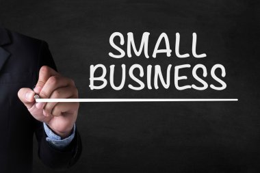  Açılış sayfası çizim işadamı arka plan bulanık