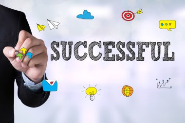  Açılış sayfası çizim işadamı arka plan bulanık