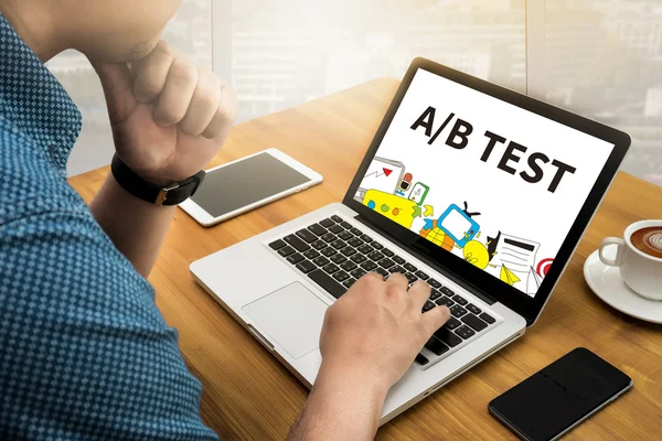 A / B-Test — Stockfoto