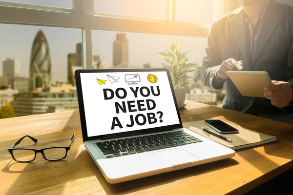 Bir iş ister misin? — Stok fotoğraf