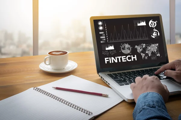 FINTECH Investment Financial Internet Technology — Stock Photo, Image
