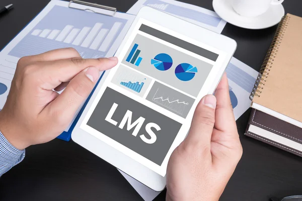 Sistema de gestión del aprendizaje (LMS) ) —  Fotos de Stock