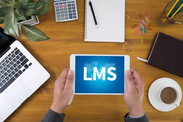Learning Management System (Lms) — Stockfoto